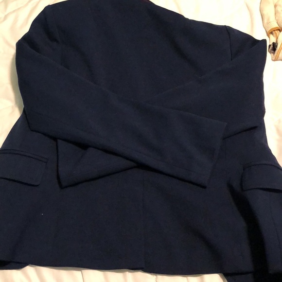 NWT Banana Republic Navy Blazer - Picture 2 of 4
